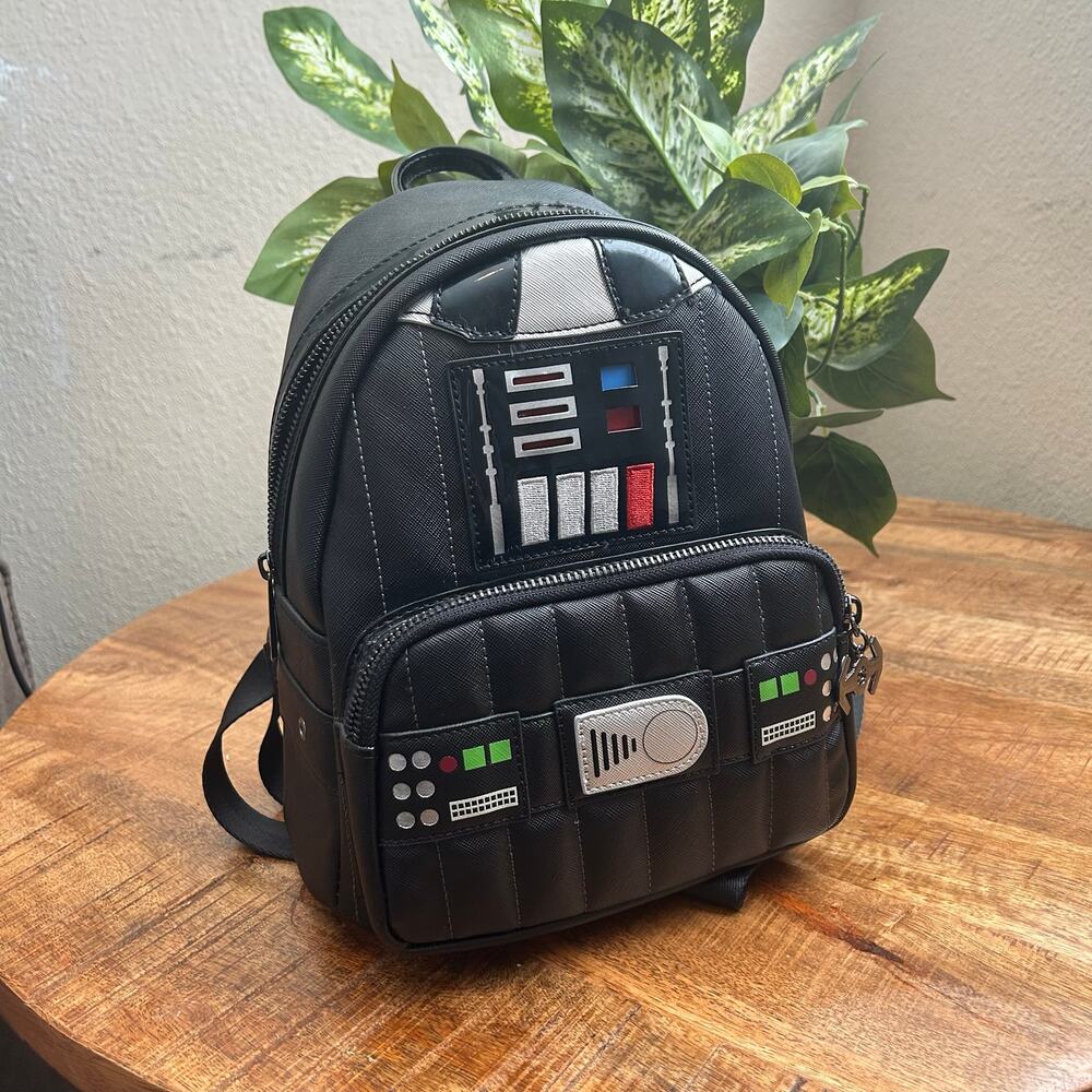 Loungefly Star Wars Darth Vader Light Up Mini Backpack Disney Parks Bag